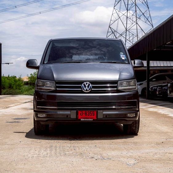 Volkswagen Caravelle 2017 2.0 TDi Utility-car ดีเซล เทา รูปที่ 2