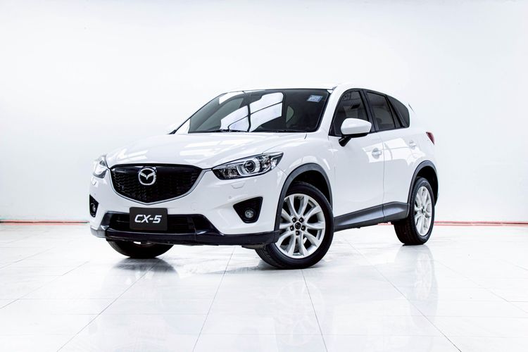 รถ Mazda CX-5 2.2 XDL 4WD สี ขาว