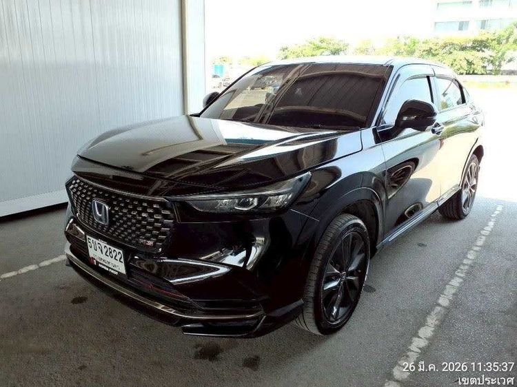 รถ Honda HR-V 1.5 e:HEV RS สี ดำ
