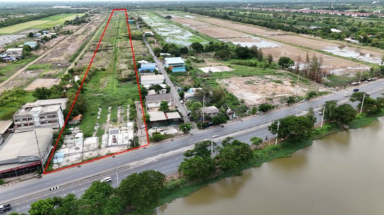 ที่ดิน 49 ไร่ติดถนน รังสิต นครนายก