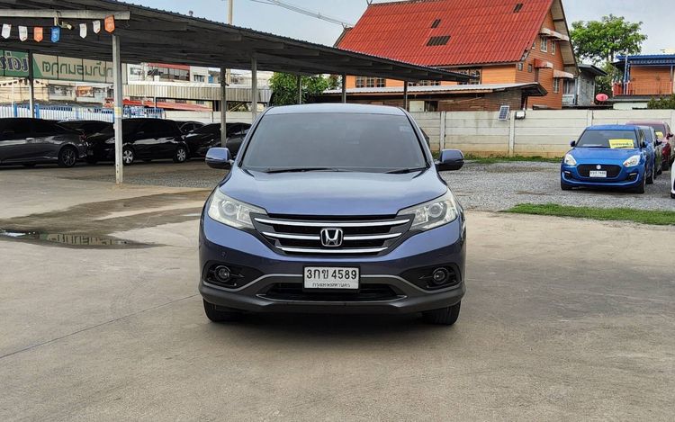 Honda CR-V 2014 2.0 EL 4WD Utility-car เบนซิน ไม่ติดแก๊ส เกียร์อัตโนมัติ น้ำเงิน รูปที่ 2
