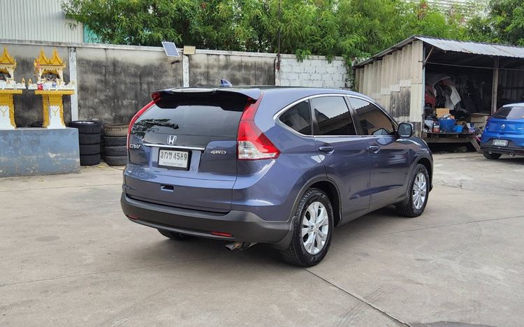 Honda CR-V 2014 2.0 EL 4WD Utility-car เบนซิน ไม่ติดแก๊ส เกียร์อัตโนมัติ น้ำเงิน รูปที่ 4
