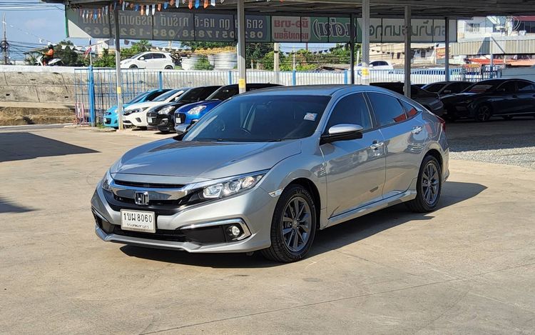 Honda Civic 2021 1.8 EL i-VTEC Sedan เบนซิน ไม่ติดแก๊ส เกียร์อัตโนมัติ บรอนซ์เงิน