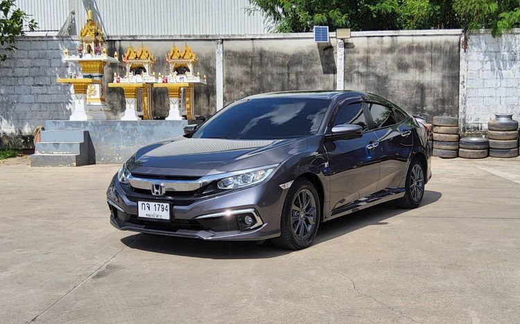 Honda Civic 2020 1.8 EL i-VTEC Sedan เบนซิน ไม่ติดแก๊ส เกียร์อัตโนมัติ เทา