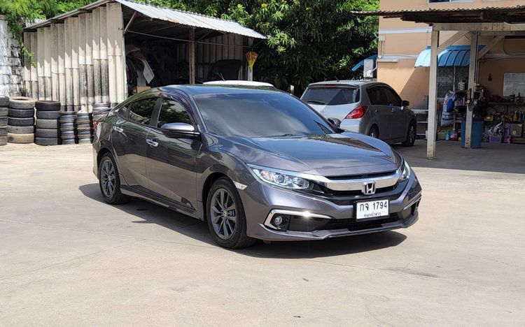Honda Civic 2020 1.8 EL i-VTEC Sedan เบนซิน ไม่ติดแก๊ส เกียร์อัตโนมัติ เทา รูปที่ 3