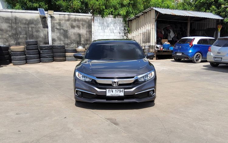 Honda Civic 2020 1.8 EL i-VTEC Sedan เบนซิน ไม่ติดแก๊ส เกียร์อัตโนมัติ เทา รูปที่ 2