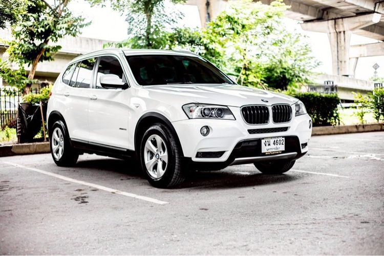 BMW X3 2013 2.0 xDrive20i 4WD Utility-car เบนซิน ไม่ติดแก๊ส เกียร์อัตโนมัติ ขาว รูปที่ 2