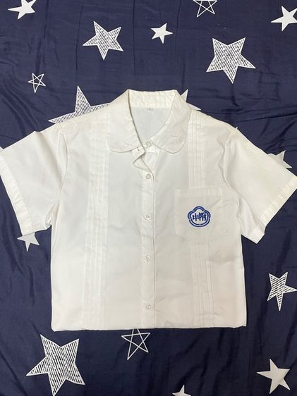 เสื้อเชิ้ตนักเรียนเกาหลี มินิมอล
