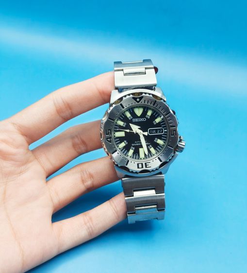 นาฬิกาข้อมือ SEIKO black monster รูปที่ 5