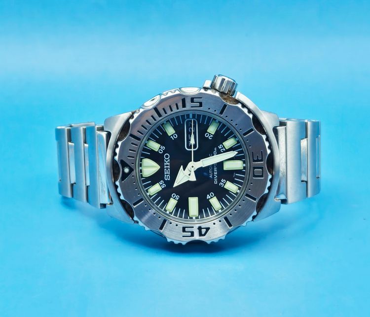 นาฬิกาข้อมือ SEIKO black monster รูปที่ 4