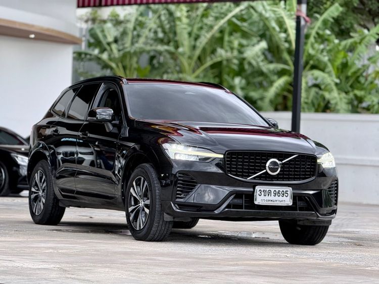 Volvo XC60 2022 2.0 Recharge Ultimate T8 Utility-car ปลั๊กอินไฮบริด (PHEV) ไม่ติดแก๊ส เกียร์อัตโนมัติ ดำ รูปที่ 3