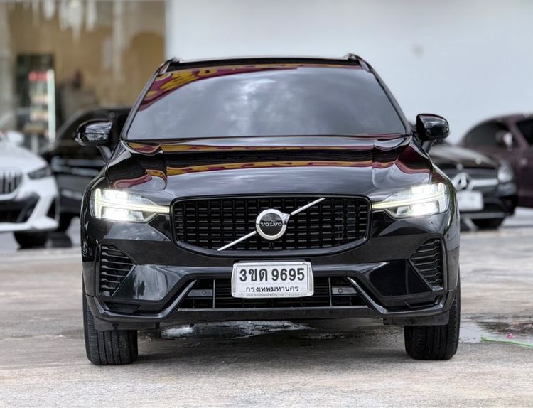 Volvo XC60 2022 2.0 Recharge Ultimate T8 Utility-car ปลั๊กอินไฮบริด (PHEV) ไม่ติดแก๊ส เกียร์อัตโนมัติ ดำ รูปที่ 2