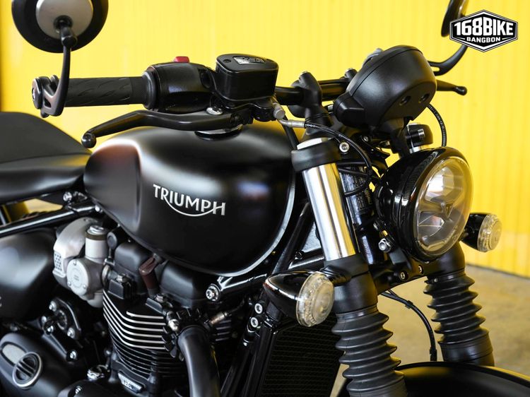 Triumph Bonneville Bobber Black ปี 2018 ดาวห์เริ่มต้นที่ 64,000 บ.  รูปที่ 12