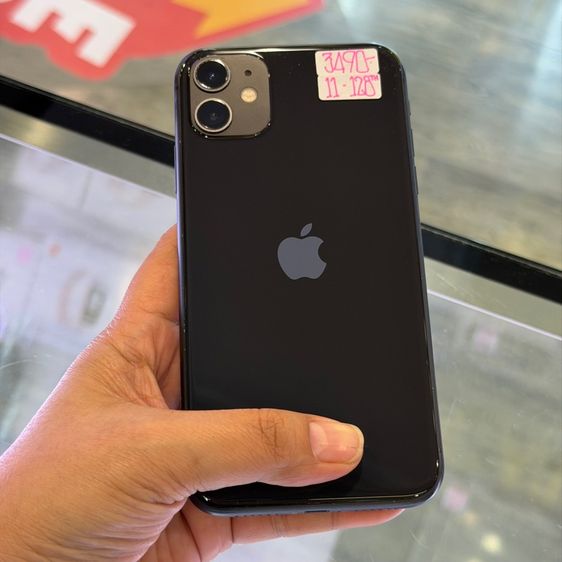 iPhone11 128GB สีดำ เครื่องศูนย์ โมเดลTH 🩷🩷 รูปที่ 2