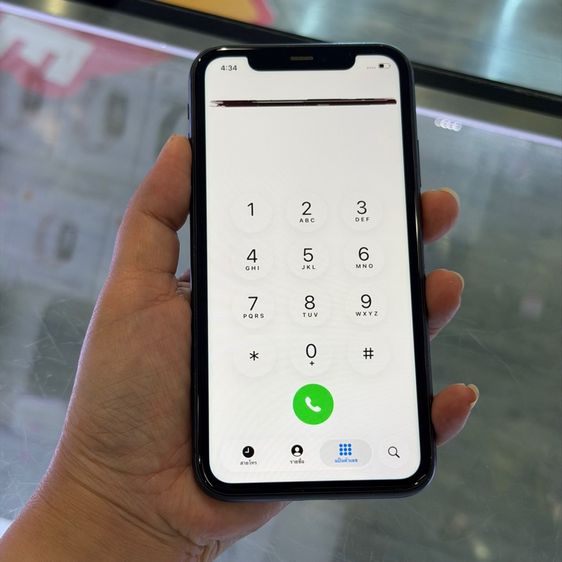 iPhone11 128GB สีดำ เครื่องศูนย์ โมเดลTH 🩷🩷 รูปที่ 7