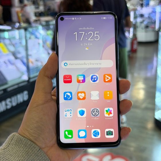 อื่นๆ 128 GB Huawei Nova7 SE สีเงิน เครื่องศูนย์ สภาพสวยมากๆ จอ6.5นิ้ว แรม8รอม128 Kirin820 กล้อง64ล้าน(4ตัว)🔥🔥