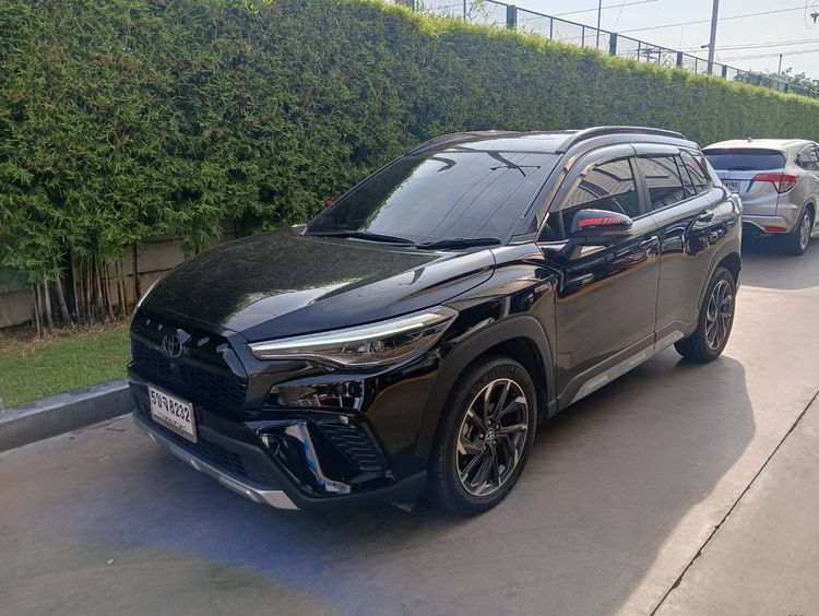 Toyota Corolla Cross 2023 1.8 HEV GR Sport Utility-car เบนซิน ไม่ติดแก๊ส เกียร์อัตโนมัติ ดำ รูปที่ 3