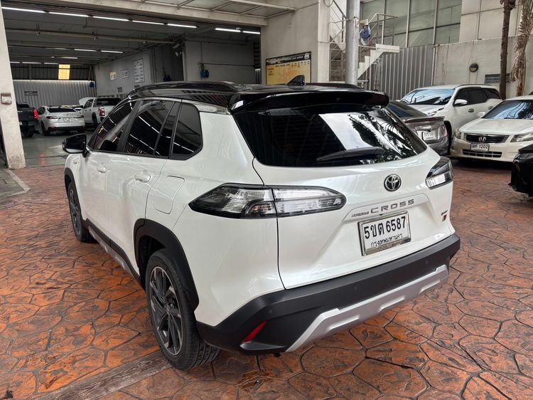 Toyota Corolla Cross 2024 1.8 HEV GR Sport Utility-car เบนซิน ไม่ติดแก๊ส เกียร์อัตโนมัติ ขาว รูปที่ 4