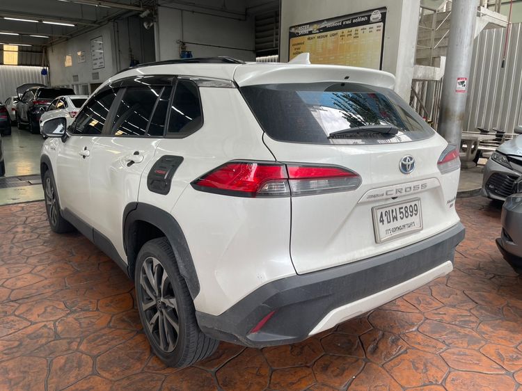 Toyota Corolla Cross 2023 1.8 HEV Premium Utility-car เบนซิน ไม่ติดแก๊ส เกียร์อัตโนมัติ ขาว รูปที่ 4