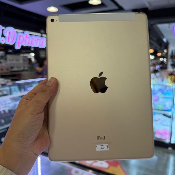 iPad Air2 128GB สีทอง ใส่ซิม(CellularและWiFi) เครื่องศูนย์ โมเดลTH สภาพสวยมาก🔥🔥 รูปที่ 2