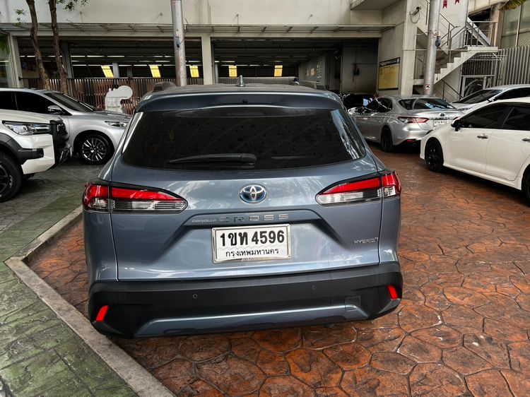 Toyota Corolla Cross 2020 1.8 Hybrid Premium Safety Utility-car เบนซิน ไม่ติดแก๊ส เกียร์อัตโนมัติ เทา รูปที่ 4