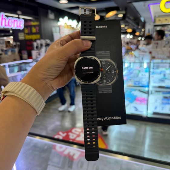 เงิน ไทเทเนียม Galaxy Watch Ultra 2024 สี Titanium Silver เครื่องศูนย์ CellularและGPS สภาพสวยมากๆ ขนาด47mm. ครบยกกล่อง🔥🔥