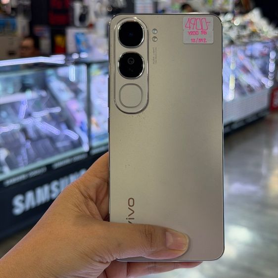 ViVO Y200 5G 512GB สีเงิน เครื่องศูนย์ สภาพสวยมาก จอ6.67นิ้ว แรม12รอม512 Snap4 Gen2 กล้อง50ล้าน(2ตัว) ครบยกกล่อง🔥🔥 รูปที่ 3