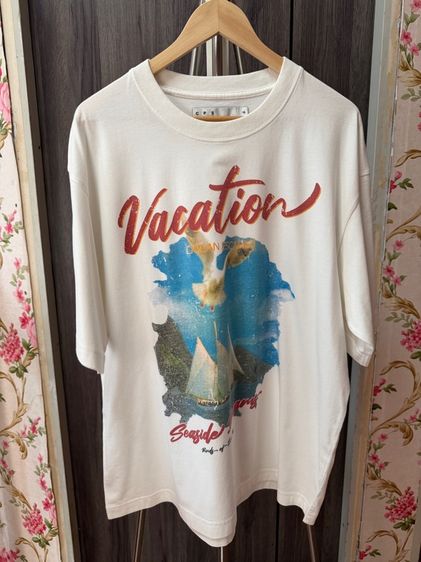 ขาว XL แขนสั้น เสื้อทีเชิ้ต อื่นๆ T Shirt CPS Boat Sea White เสื้อ