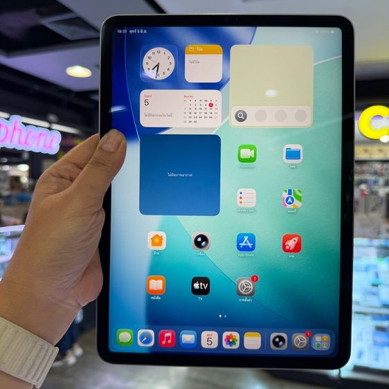 Apple 128 GB iPad Pro 11 Gen4 M2 128GB WiFi สีดำ โมเดลLL สภาพสวยมาก จอ11.0นิ้ว ชิปM2 รองรับAI 🔥🔥