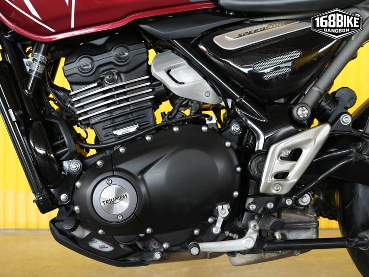 New Triumph Speed 400 จดปี 2025 ดาวห์เริ่มต้นที่ 15,130 บ. รูปที่ 16