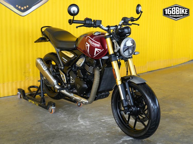 New Triumph Speed 400 จดปี 2025 ดาวห์เริ่มต้นที่ 15,130 บ. รูปที่ 11