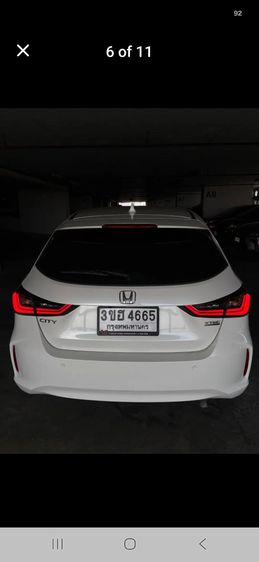 Honda City 2023 1.0 SV Sedan เบนซิน ไม่ติดแก๊ส ขาว รูปที่ 2