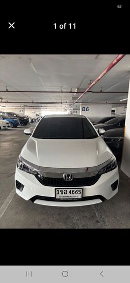 รถ Honda City 1.0 SV สี ขาว