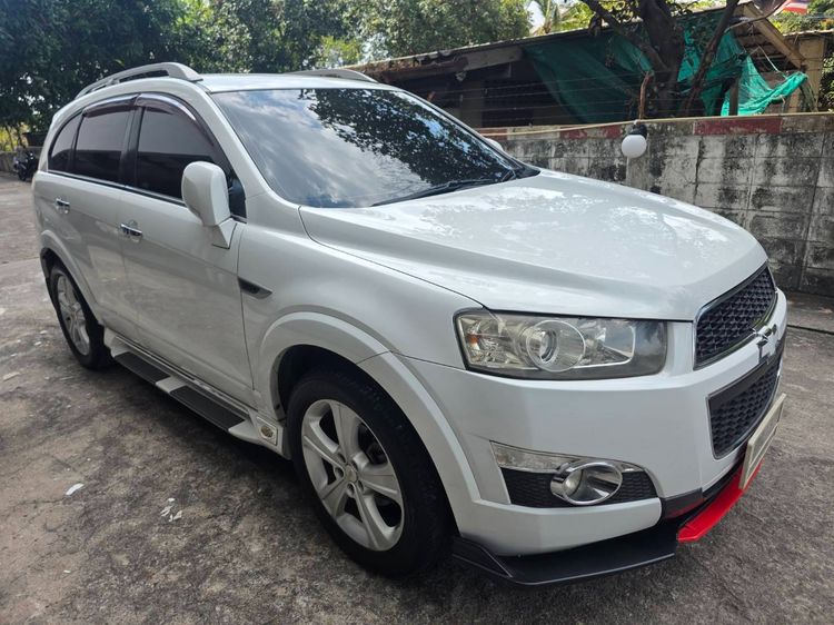 Chevrolet Captiva 2012 2.0 LTZ 4WD Utility-car ดีเซล ไม่ติดแก๊ส เกียร์อัตโนมัติ ขาว รูปที่ 2