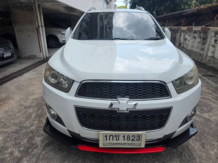 Chevrolet Captiva 2012 2.0 LTZ 4WD Utility-car ดีเซล ไม่ติดแก๊ส เกียร์อัตโนมัติ ขาว รูปที่ 3