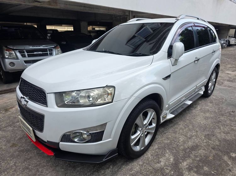 รถ Chevrolet Captiva 2.0 LTZ 4WD สี ขาว