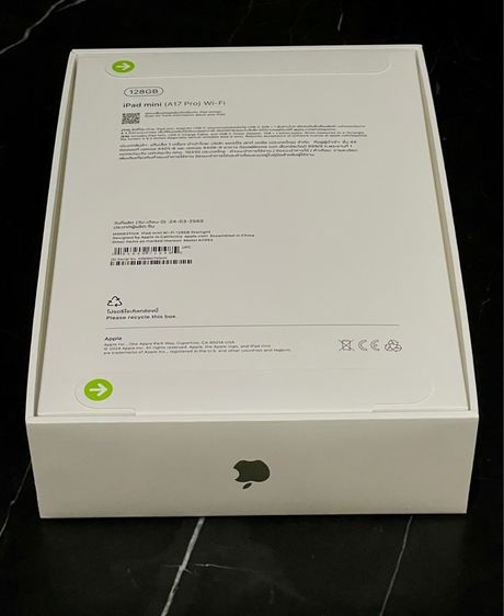 iPad Mini 7 Wifi 128GB สี Starlight ของใหม่ มือ 1 ยังไม่แกะ ประกันเต็ม ยังไม่เริ่ม รูปที่ 3