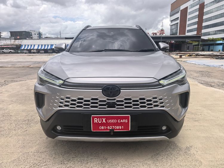 Toyota Corolla Cross 2024 1.8 Hybrid Premium Safety Sedan ไฮบริด ไม่ติดแก๊ส เกียร์อัตโนมัติ เทา รูปที่ 3