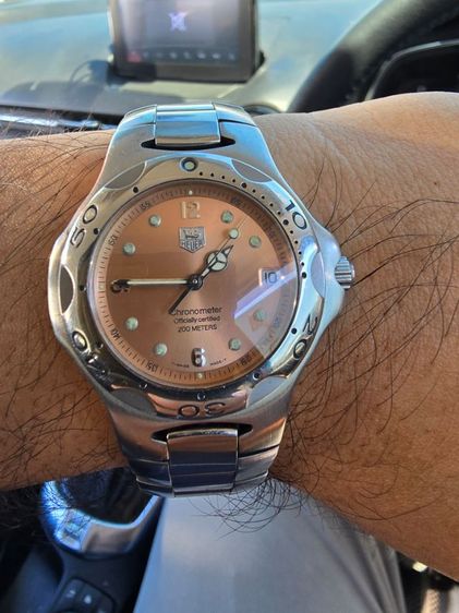 เงิน Tag Heuer kirium Automatic Copper Dials Rare