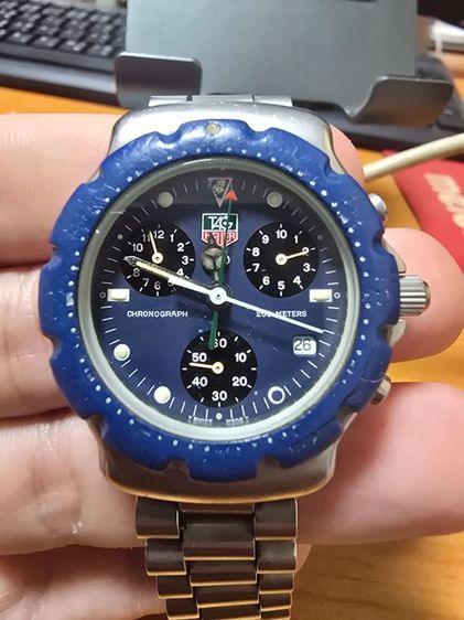 น้ำเงิน Tag Heuer formula 1 Chronograph First Gen