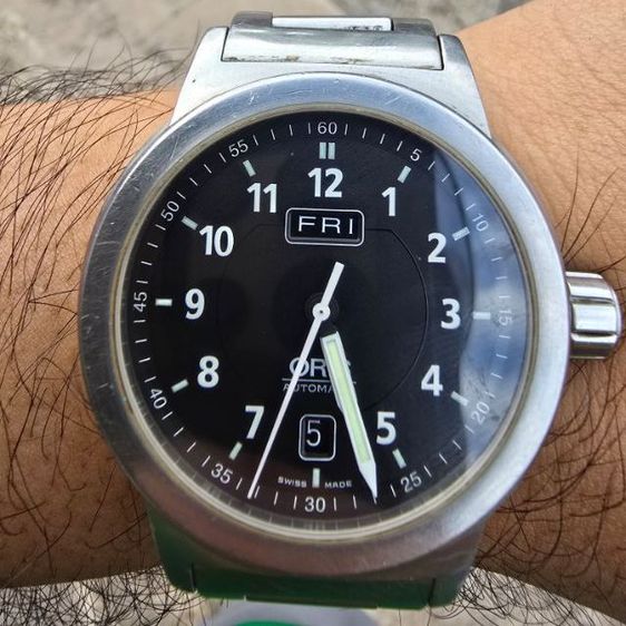 เงิน Oris BC3 King size Red-rotor