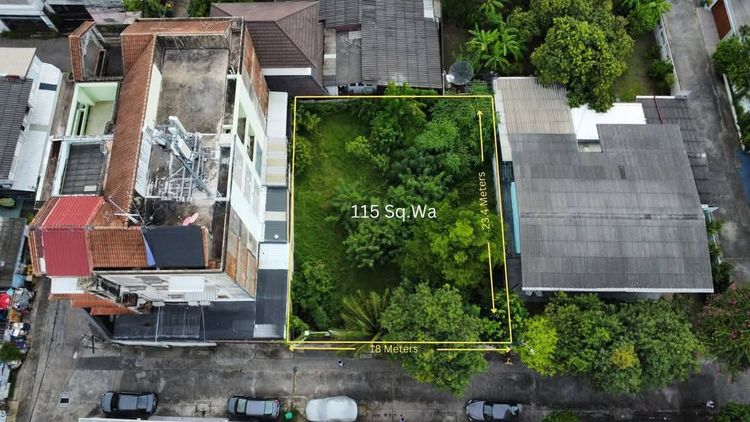 ขายที่ดินสุขุมวิท 71 เข้าออก เอกมัย สุขุมวิท 65 ปรีดี15 แปลงสวยมาก ปรับถมเรียบร้อยแล้ว ถนนหน้าที่ดินกว้าง สภาพแวดล้อมดี น่าอยู่ ใกล้ BTS เอก รูปที่ 2