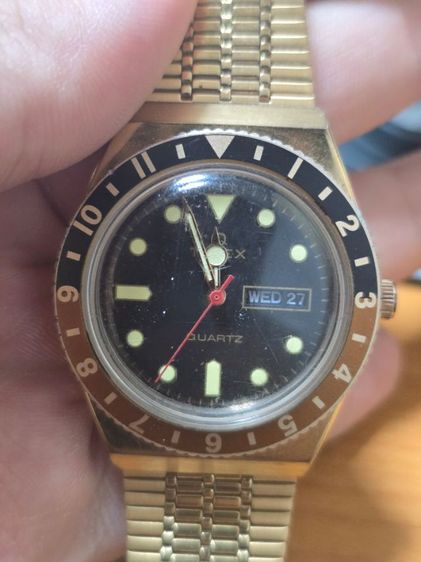 Timex Q Gold Edition