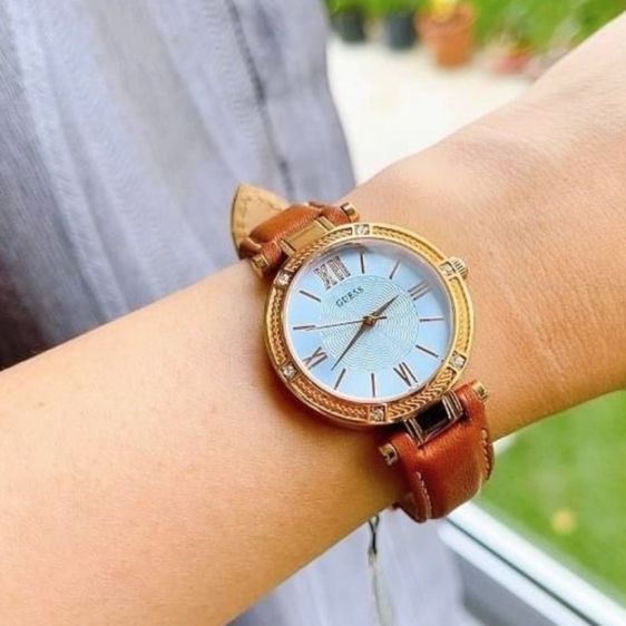 น้ำตาล นาฬิกาผู้หญิง,GUESS รุ่นGuess W0838L2