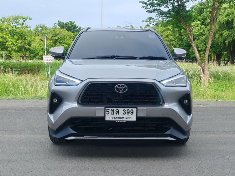 รถ Toyota Yaris Cross 1.5 HEV Premium Luxury สี เทา