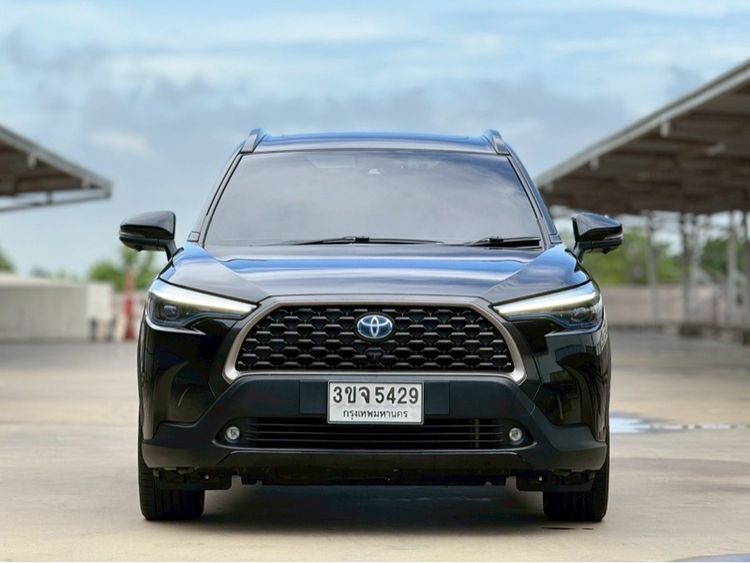 Toyota Corolla Cross 2022 1.8 Hybrid Premium Safety Utility-car ปลั๊กอินไฮบริด (PHEV) ไม่ติดแก๊ส เกียร์อัตโนมัติ ดำ