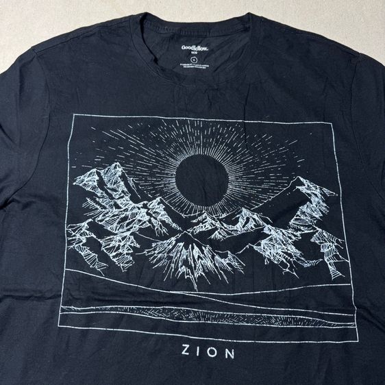เสื้อยืด Goodiellow​ ZION Size XL