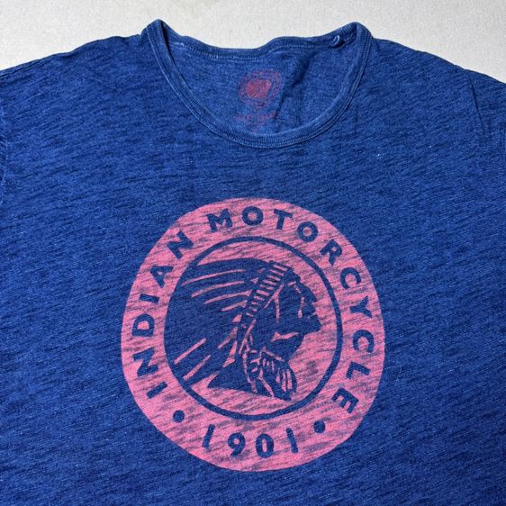 เสื้อยืด Indian Motorcycles​ Indigo Size XL​