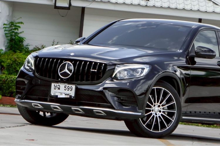 Mercedes-Benz GLC-Class 2017 GLC250d Utility-car ดีเซล ไม่ติดแก๊ส เกียร์อัตโนมัติ ดำ รูปที่ 2