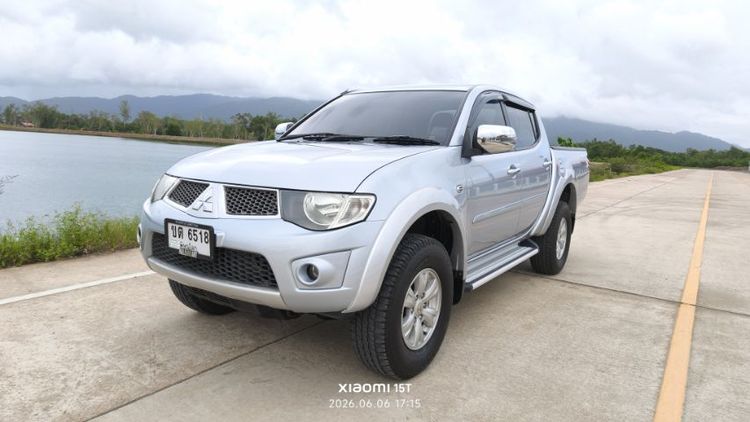 Mitsubishi Triton 2013 2.5 GL VG Turbo 4WD Pickup ดีเซล เกียร์อัตโนมัติ เทา